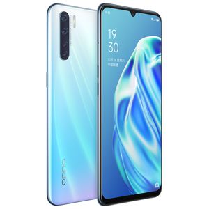 Оригинальный OPPO A91 4G LTE сотовый телефон 8 ГБ RAM 128GB ROM HELIO P70 OCTA CORE 6,4 дюйма Полный экран AMOLED 48MP ID отпечатков пальцев Smart Mobile Phone