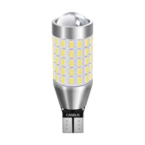 Araç 921 912 LED Ters Yedekleme Ampul Dur Kuyruk Işık Canbus Ampüller Geri Kuyruk Işık 3014Chip 87smd yukarı derece Parlak T16 W16W T15 Geri