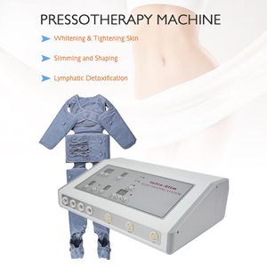 Ücretsiz Kargo 2 1 Hava Basıncı Sıkıştırma Kızılötesi Masaj Pressotherapi Detoks Vücut Zayıflama Yağ Temizleme Makinesi