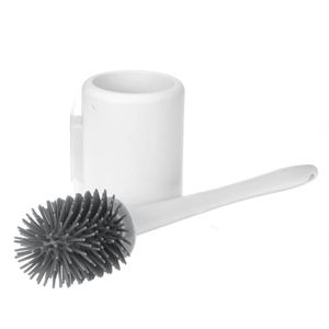 Bristles Soft Silicone Toilet Brush Hollow Drain Base Bathroom Cleaning Tool