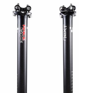 Raça Rosto Próxima Carbon Fiber Seatpost bicicleta assento tubo de Ciclismo de Estrada / Mountain Bike MTB Peças 27,2 / 30,8 / 31,6 * 350/400 milímetros