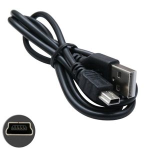 Mini 5pin USB Kabloları Dijital Kamera GPS MP3 Medya Oynatıcı için 80cm Mikro V3 Kablo Tel