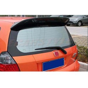 For 03-08 Fit Jazz GD3 GD1 spoiler roof wing carbon fiber Made