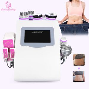 9 em 1 Cavitação RF Vácuo Micro Atual Martelo Frio Foton Slimming Lipo Laser Máquina Spa Spa Use