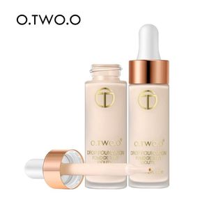 O.TWO.O Liquid Foundation Professional Makeup Base Oil Free Full Coverage Concealer Long Lasting Liquid Foundation Cosmetics 36pcs/lot DHL