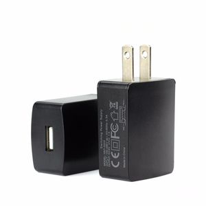 Универсальный адаптер переменного тока для настенного зарядного устройства USB 5V1A (США) с вилкой в двери для домашнего использования в офисе или офисе — 2 шт.
