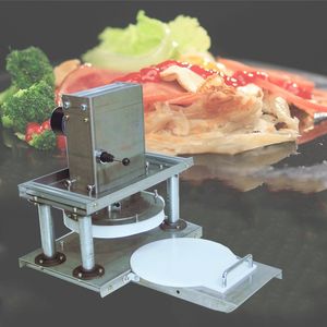 Yüksek Kalite Mutfak Erişte Basın Elektrik 22cm Pizza Makinesi Pizza Hamur Şekillendirme Makinası Manuel Gözleme Makinesi 220V basılması