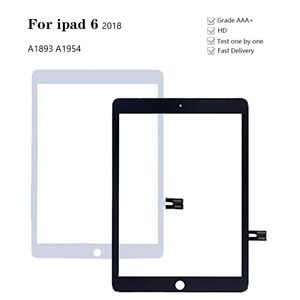 Touch Planel replacement for iPad 6 2018 6th 9.7Gen A1893 A1954 touch screen digitizer front outer glass with Adhesive