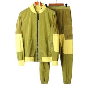 2020ss Konng Gonng Bahar ve Sonbahar Rahat Erkek Naylon Ceketler Moda Ceket Rüzgarlık Tasarımcı Ceket