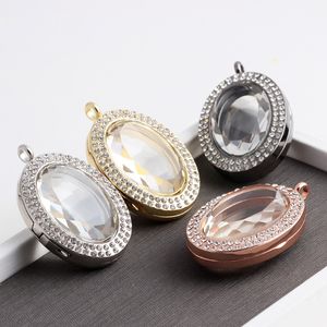 Мода Crystal плавающее подвесное ожерелье для кулон