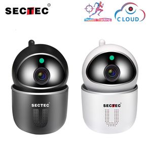 SECTEC IP Kamera 1080P Bulut Oto Takip Gözetleme Ev Güvenlik Kamerası Kablosuz WiFi Ağ CCTV Bebek Monitörü