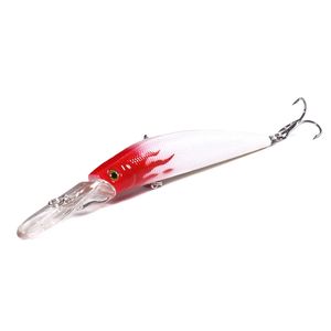 HENGJIA yeni Hot satan 70pcs crankbait cezbeder Plastik Balıkçılık Yemler 14.5cm 14.7g 4 # kanca 6 renk krank yem