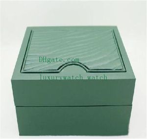 Лидер продаж, темно-зеленые коробки для часов, подарочный чехол для часов, буклет 114060 116618, карты и документы, коробка 0,8 кг, высокое качество