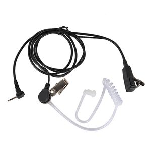 Covert Acoustic Tube Earpiece Headset Mic PTT for Motorola Talkabout Portable TLKR T60 T80 T3 T4 T5 MD200 MB140R Ham Radio