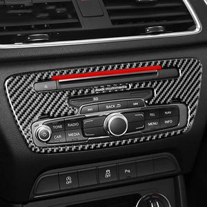 Автоматическая наклейка на секунду автомобиля CAR CARD CARD CARD CD CENTARD CONTROL PANER IRT IRT IRIPS для AUDI Q3 2013-2018 Аксессуары197G