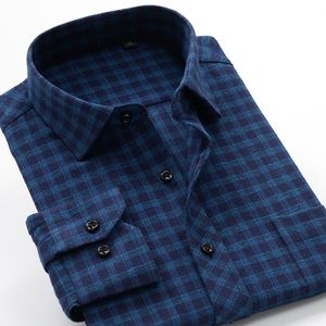 Новое прибытие Plaid Fashion High Qulatiy Men Super Birch 10xl Рубашка с длинными рукавами очень большая плюс размер XXL-8xl 9xl 10xl 200925