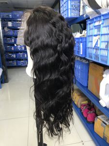 Тело волны человеческих волос парик Популярный стиль для женщин 10A высочайшее качество Оптовая цена 100% девственницы шнурки волос передний парик