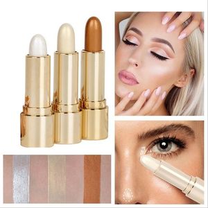 DNM Face Highlighter Stick Face Concealer Contouring Bronzers Highlighter Pen Contour Stick