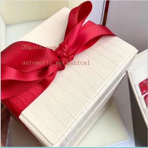 Оригинальный белый кожа коробки сертификат с сумка 431.33.41.21.03.001 коробка подарка для женщин людей Наручные часы