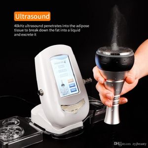 Taşınabilir RF Cacuum Kavitasyon Makinesi Vücut şekillendirme Ağırlığı Yağ Kaybı Vücut Zayıflama ve Ultrason Yüz Kaldırma Cilt Sıkma