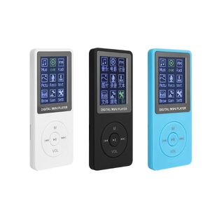 smartphone için LCD ekran Taşınabilir 70 Saat Çalma MP3 Kayıpsız Ses Müzik Çalar FM Kaydedici TF Kart ile Dijital MP4 Çalar