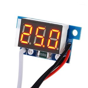 Toptan-Kırmızı Dijital Akım Ekran Modülü LED Panel Metre Ampermetre Ölçer DC0-999Ma1