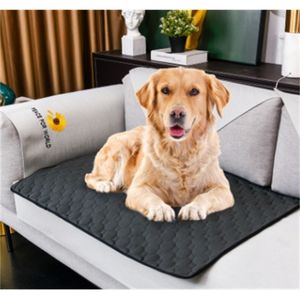 Washable Pet Urine Absorbent Environment Protect Diaper Mat Waterproof Reusable Training Pad Dog Car Seat Cover 201201