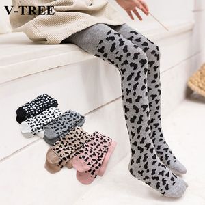 2020 Spring Autumn Tights For Girls Children Leopard Pantyhose Cotton Girls Stockings Toddler Tights Kid Underwear LJ200828