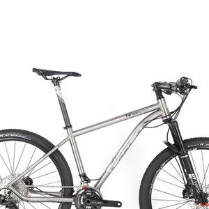 TWITTER'S NEW TITANIUM MOUNTAIN BIKE SRAM-XX1-12 SPEED MID-SET DT BARREL SHAFT 27.5/29 inch bike biking mountain bikes bikes