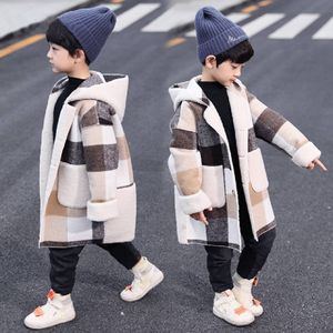 Yeni gelenler Sonbahar Kış Boys Hoodies Bebek 2-13 Yıllık Yürümeye Başlayan Çocuklar İçin Ceket Giymek