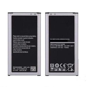 Samsung Galaxy S5 I9600 G900S için Yeni Değiştirme EB-BG900BBC Telefon Pilleri G900F Pil 2800mAH