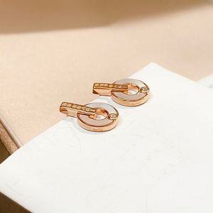 Luxury brand BMV earring stud 18K gold plated Fine jewelry 925 sterling silver high quality for woman designer official reproductions earrings premium gifts stud 5A