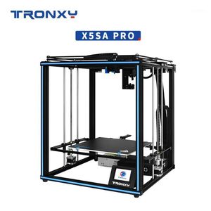 Yazıcılar 2021 TRONXY 3D YAZICI X5SA Pro Geliştirilmiş Tam Ölçekli Doğrusal Kılavuz Raylı Titan Ekstrüder DIY Kitleri Sessiz Sürücü Büyük Ölçekli Drucker1