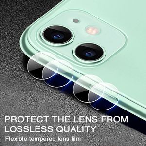 Koruyucu Kapak Filmi Lens Filmi iPhone 13 için 12 11x Serisi TPU Yumuşak Geri Kamera Anti-Scratch Ekran Koruyucu için iphone x XS XR XSMAX 50 ADET