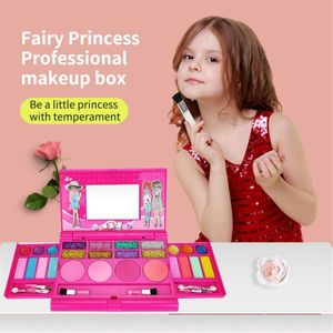 Yeni Çocuklar Depolama Makyaj Seti Oyuncaklar Pretend Pretend Kozmetik Çocuk Kız Beyin-Eğitim Kozmetik Eğitici Oyuncaklar Doğum Günü Hediyeleri LJ201009