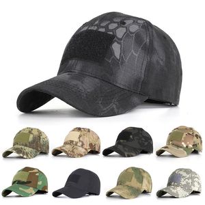 Outdoor Sport Camouflage Hat Simplicity Tactical Military Army Camo Hunting Cap Hat For Men Adult Snapbacks Cap WQ664