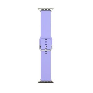 Silikon Watch Band Askıları Apple Smartwatch 7 6 5 4 3 2 1 SE ile Çift Toka Metal Düğmesi Ile Iwatch 41/38 / 40mm 45/42mm / 44mm Akıllı Kayış