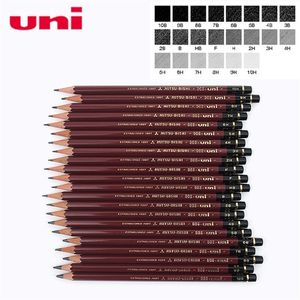 6 PCS/Lot Mitsubishi Uni Hi-uni 22c En gelişmiş çizim kalem 22 tip sertlik standart kalemleri ofis okul malzemeleri 201214