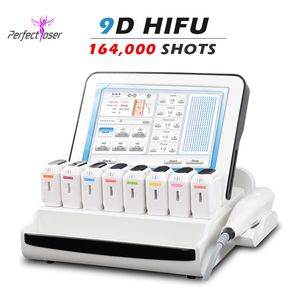 Portable Hifu Machine 2D HIFU Потеря веса Лифтинг Тес Подъемное тело для похудения 8 Картриджи Один CATRIDGE С 20500 СДОСОВ