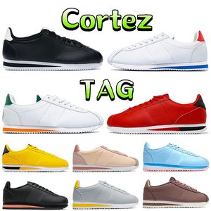 En Klasik Cortez temel erkekler koşu ayakkabıları üçlü beyaz siyah Forrest Gump yabancı şeyler erkek eğitmenler kadın spor ayakkabıları ABD 5.5-11
