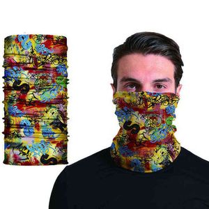 Elastik 3D Dikişsiz Tüp Eşarp Kadınlar Buffs Bandana Açık Çok Fonksiyonlu Balaclava Boyun Gaiter Erkekler Başkanı Yüz Boyun Isıtıcı Kapak Y1229