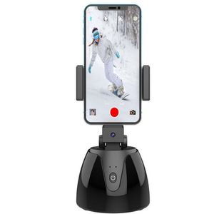 Stabilizzatore cardanico per fotocamera con tracciamento automatico del viso Supporto per ripresa intelligente Rotazione a 360° Treppiede per selfie stick per registrazione video Vlog dal vivo Modello di batteria