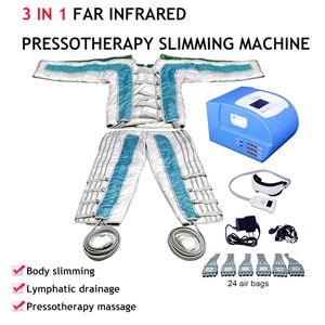 Profesyonel Basınoterapi Masaj Hava Basınç Makinesi Uzak Kızılötesi Zayıflama Makinesi Vücut Sarbuz Battaniye İnce Terapi Makinesi