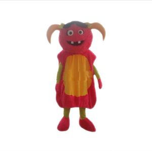 2019 Fabrika doğrudan satış Kırmızı Şeytan Maskot Kostüm maskot kostümleri yetişkinler için yılbaşı Cadılar Bayramı Kıyafet Fantezi Elbise Takım Elbise Ücretsiz Kargo