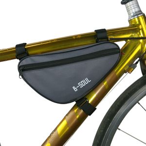 Bolsa frontal para ciclismo quente à prova d'água triângulo externo para bicicleta frontal com estrutura de tubo bolsa para mountain bike bolsa com armação de bicicleta acessórios