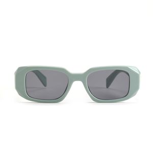 Retro Klasik Küçük Sunglass Yeni Pembe Shad Erkekler Kadınlar Için Marka Digner Yeşil Lens Kare Güneş Cam Vintage Gözlük UV400