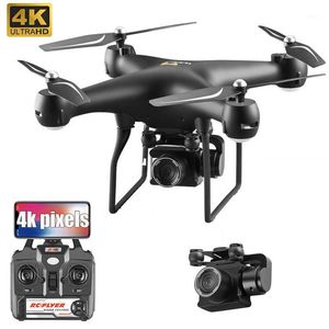 Drone 4K S32T Dönen Kamera HD Hava Fotoğrafçılık Hava Hover Bir Anahtar Açılış Uçuş 20 Dakika RC Helikopter Dört Eksenli Uçak1