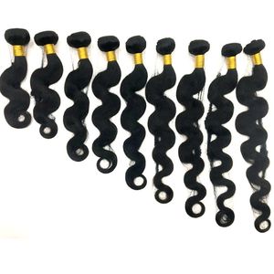 Virgem Brazilian Hair Bundles Cabelo Humano Weave Weave Wave Wews 8-34inch Não processado Peruano Malaio Indiano DIERAVEL DIERAVE