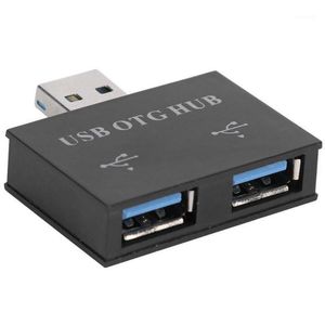 Micro-USB HUB USB OTG Adaptörü Mini Çift USB2.0 Ayrıştırıcı Hub Telefon Fare Klavyesi USB Flash Drive1