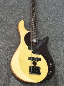 Elektro Gitar 4-string, Yüksek kaliteli müzik aleti, yin ve yang, akçaağaç boyun, jinsinan ksilofon, ücretsiz teslimat